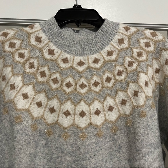 J CREW MERCANTILE SHIMMER SWEATER SIZE MEDIUM NWT! - Picture 5 of 5